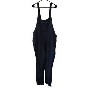 NWT Lucky Brand Linen Blend Adjustable Overalls